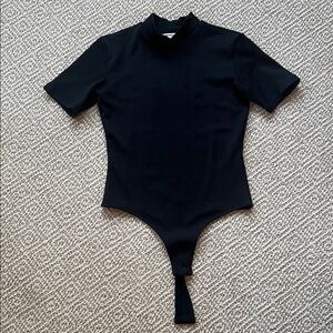 Amanda Uprichard Black Bodysuit